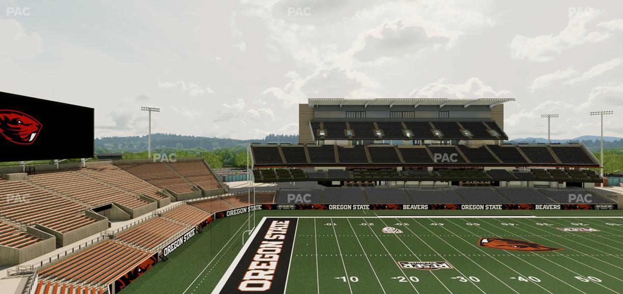 Reser Stadium - Section 223 Seat View