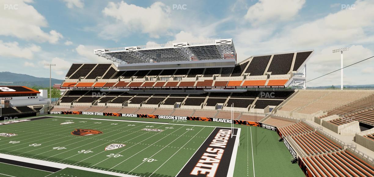 Reser Stadium - Section 228 Seat View