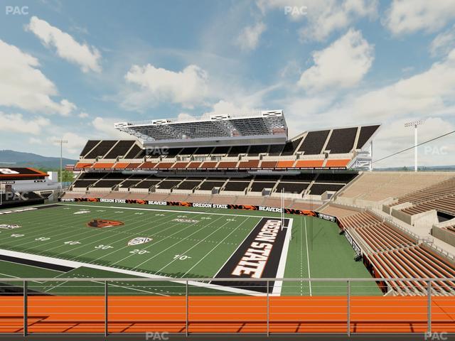 Reser Stadium - Section 228 Seat View