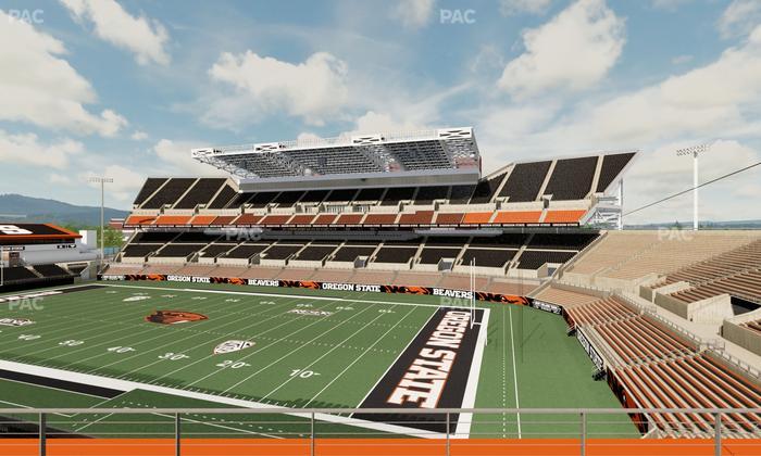 Reser Stadium - Section 228 Seat View
