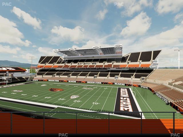 Reser Stadium - Section 229 Seat View
