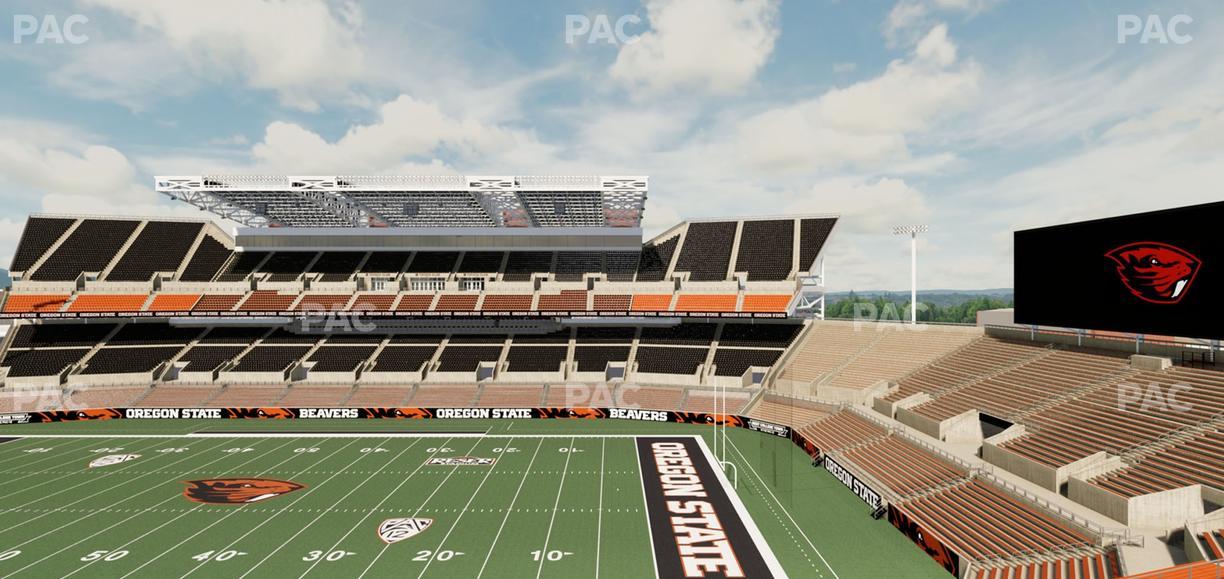 Reser Stadium - Section 230 Seat View