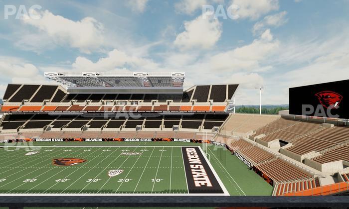Reser Stadium - Section 230 Seat View