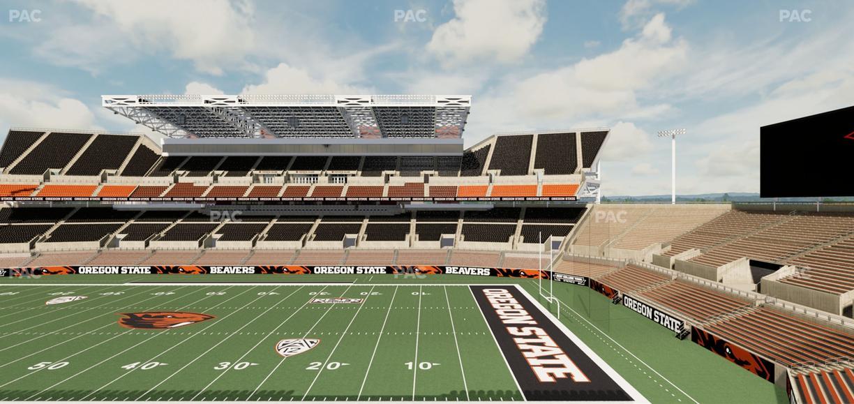 Reser Stadium - Section 230 Seat View
