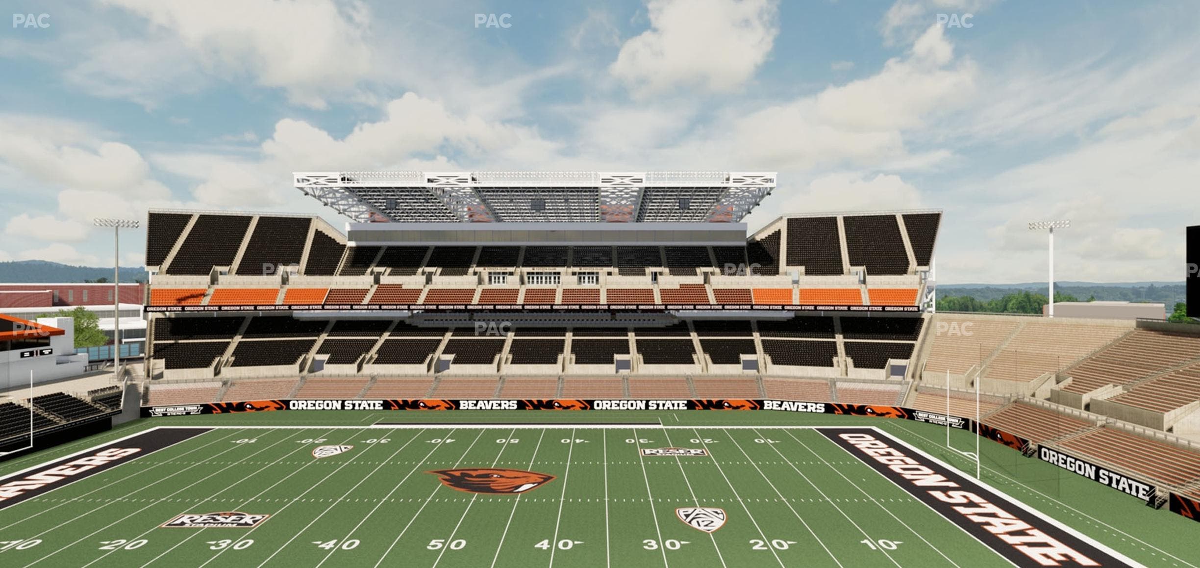 Reser Stadium - Section 232 Seat View