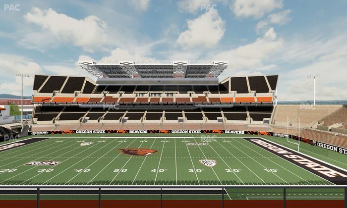 Reser Stadium - Section 232 Seat View