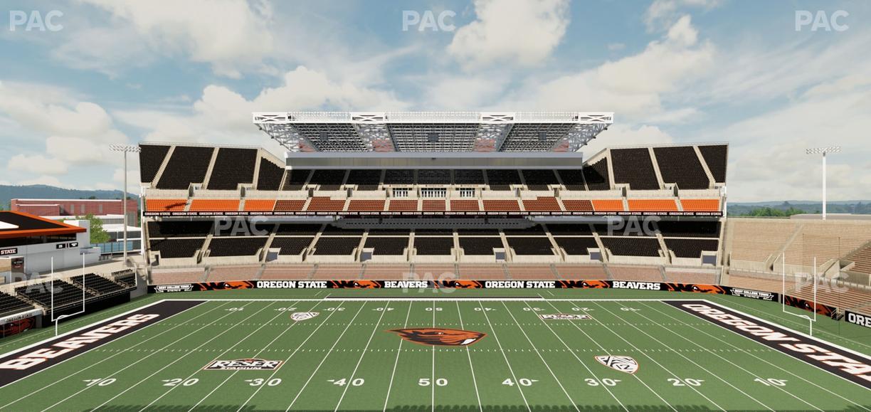 Reser Stadium - Section 233 Seat View