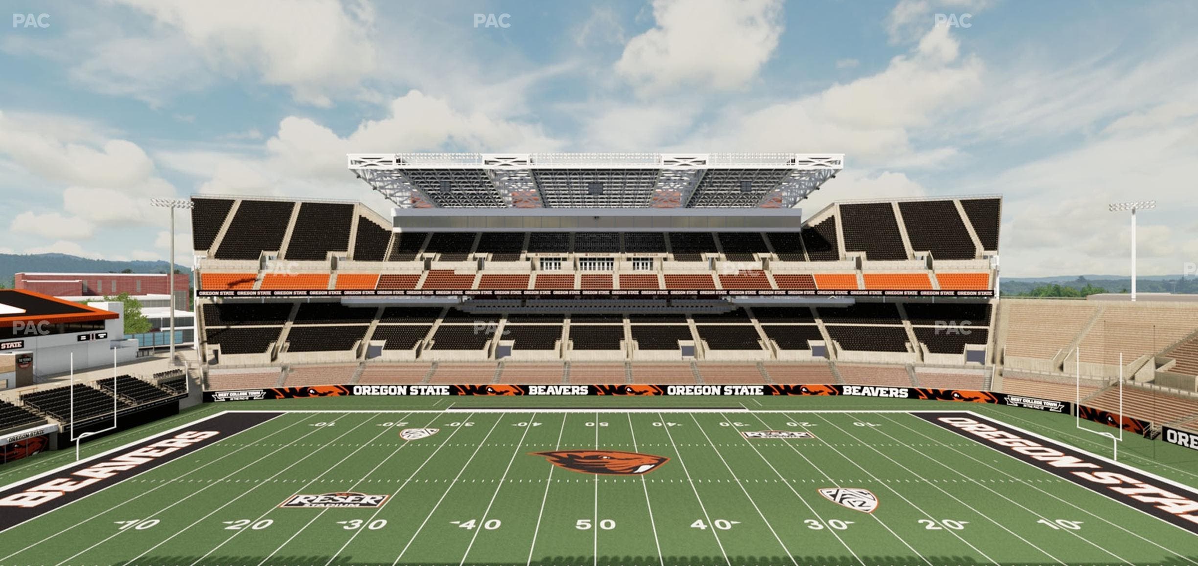 Reser Stadium - Section 233 Seat View