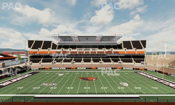 Reser Stadium - Section 233 Seat View