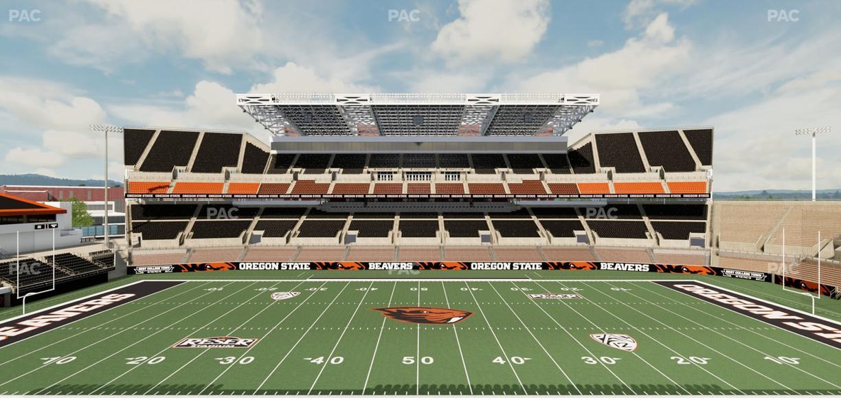 Reser Stadium - Section 233 Seat View