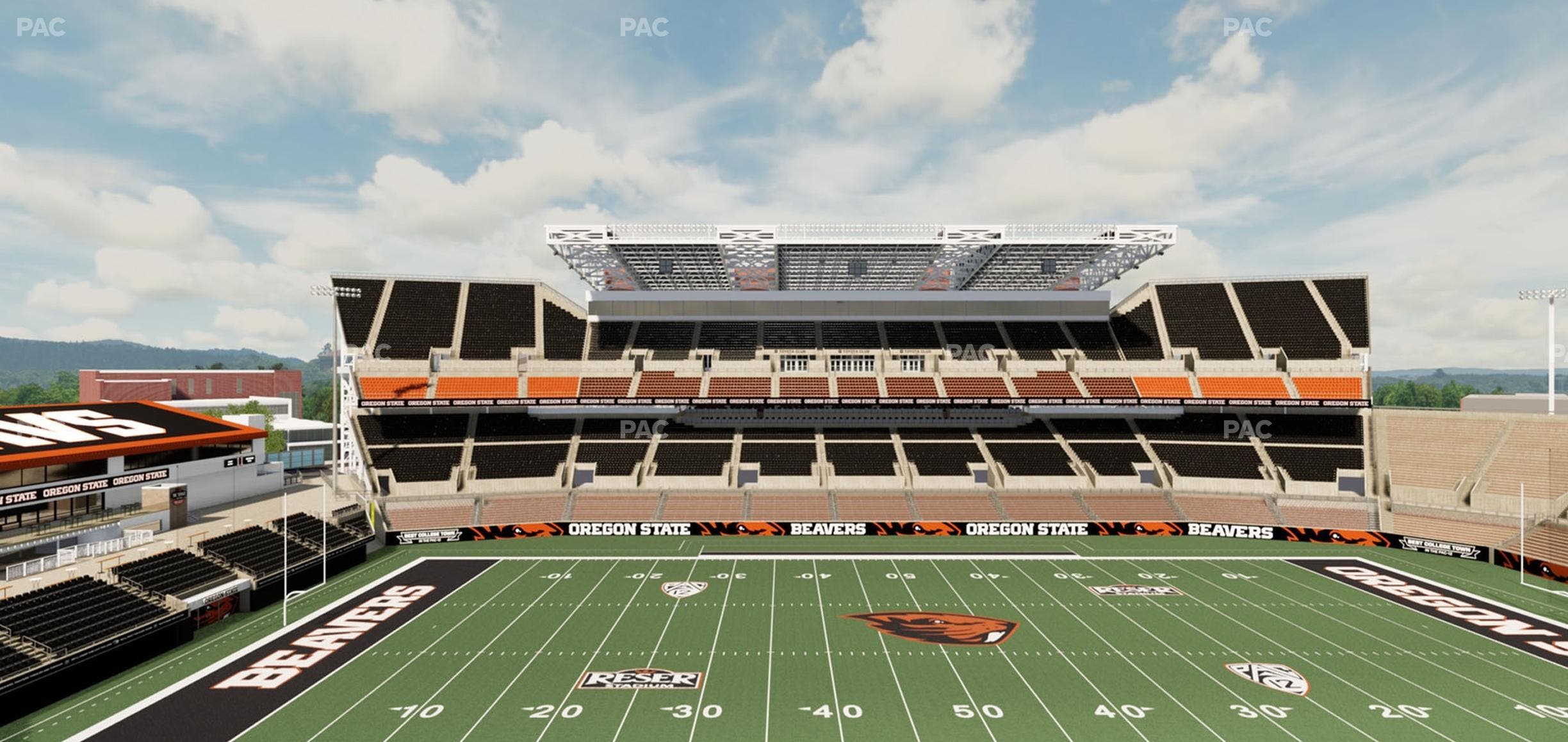 Reser Stadium - Section 234 Seat View