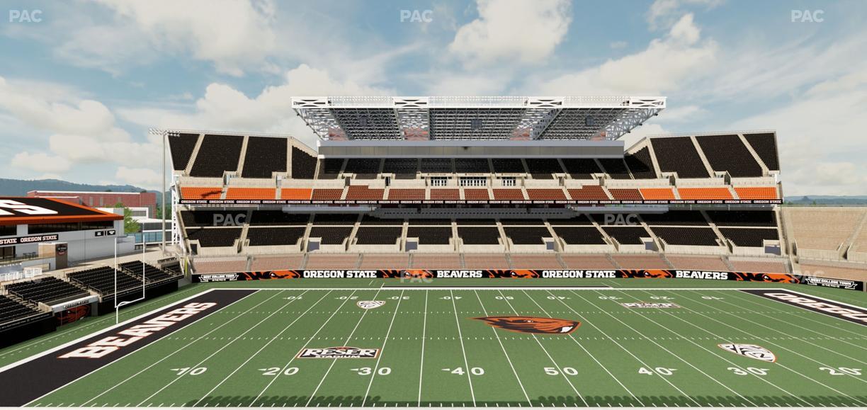 Reser Stadium - Section 234 Seat View