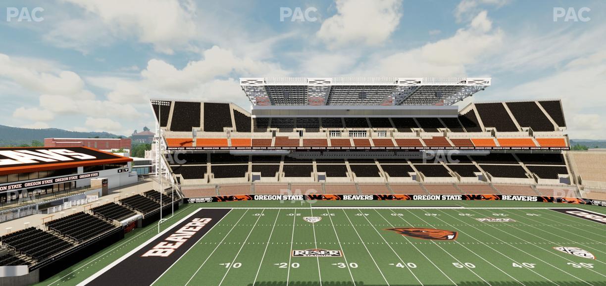 Reser Stadium - Section 235 Seat View