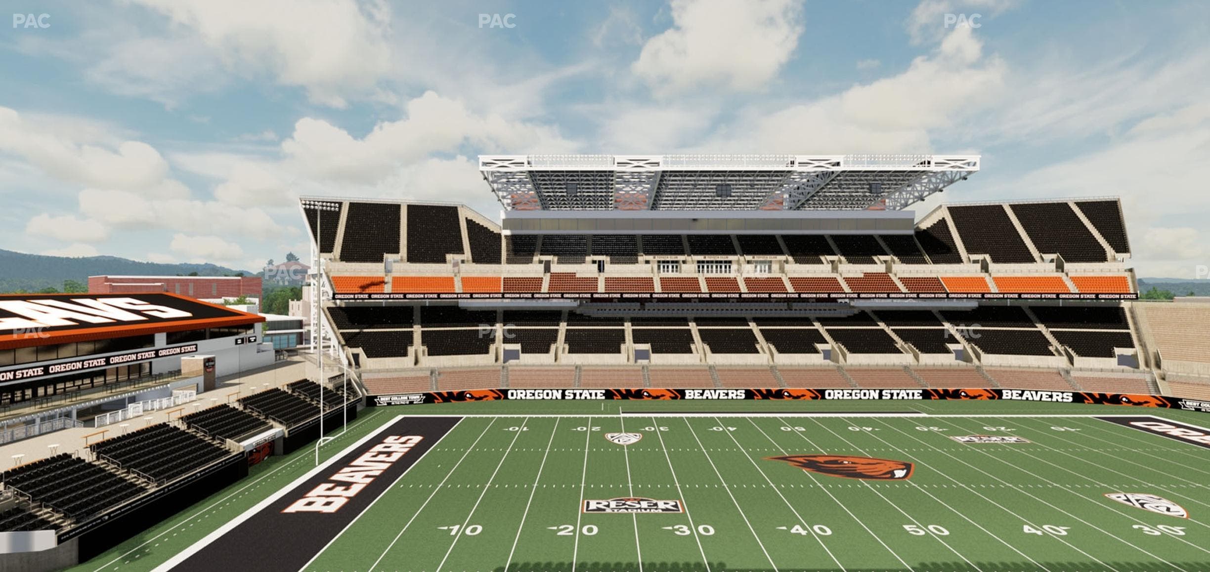 Reser Stadium - Section 235 Seat View