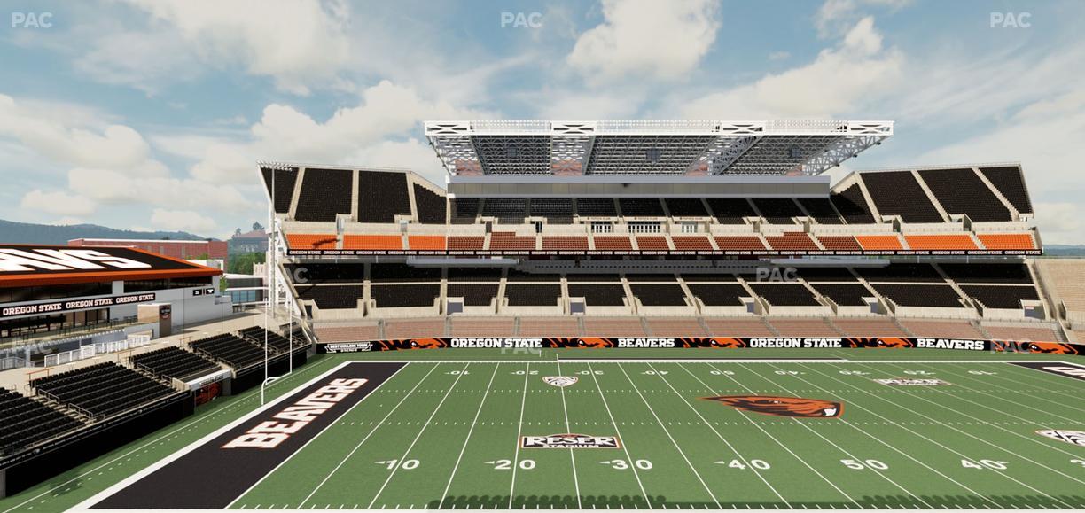 Reser Stadium - Section 235 Seat View