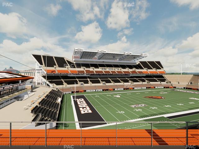 Reser Stadium - Section 238 Seat View