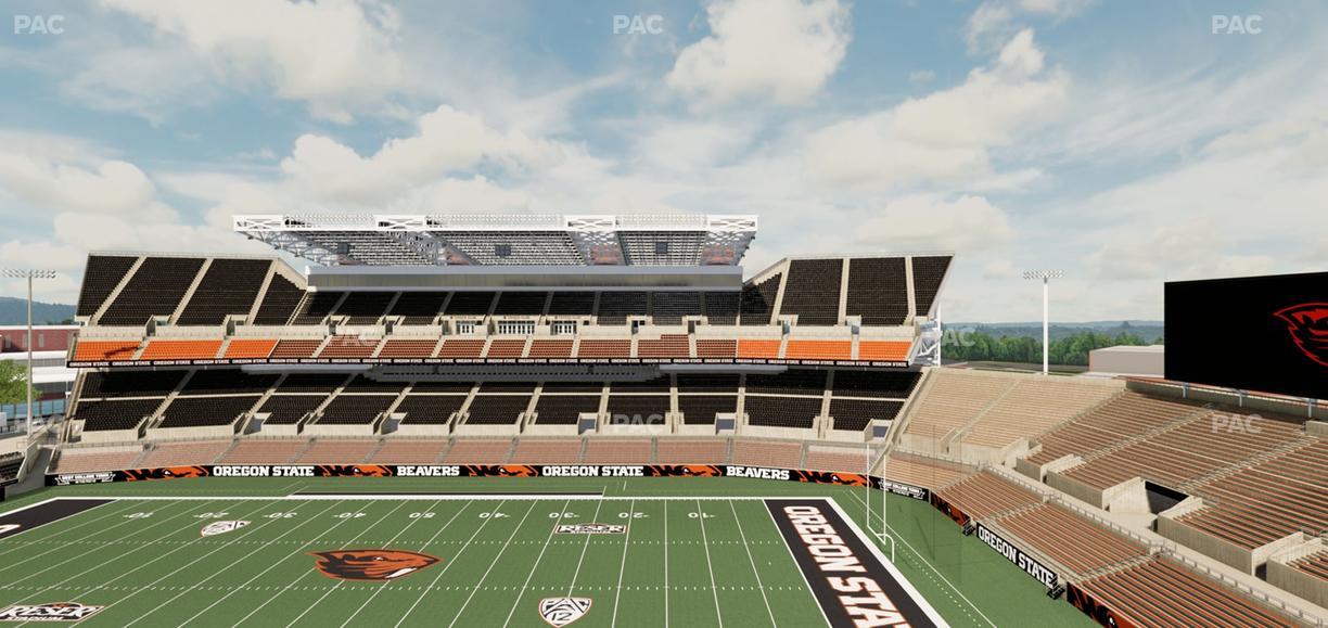 Reser Stadium - Section 329 Seat View