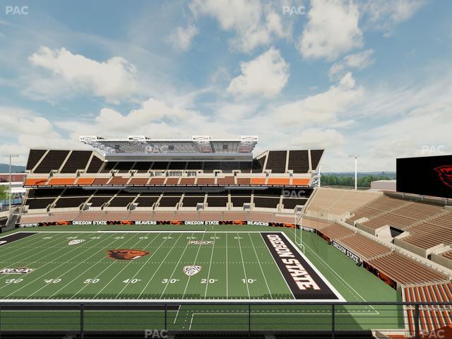 Reser Stadium - Section 329 Seat View