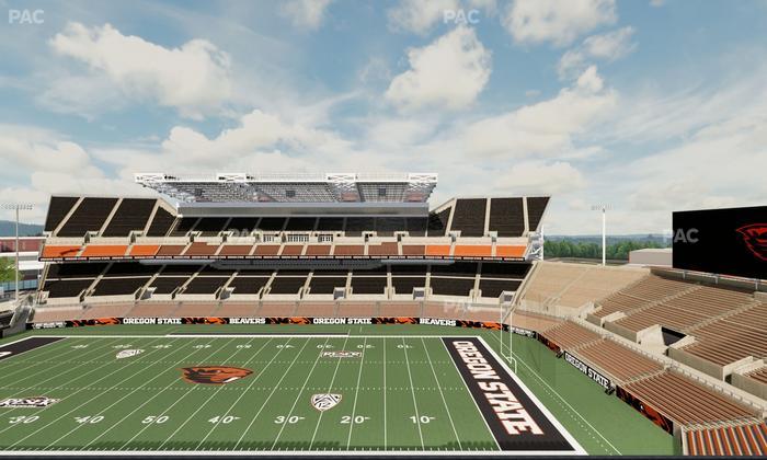 Reser Stadium - Section 329 Seat View