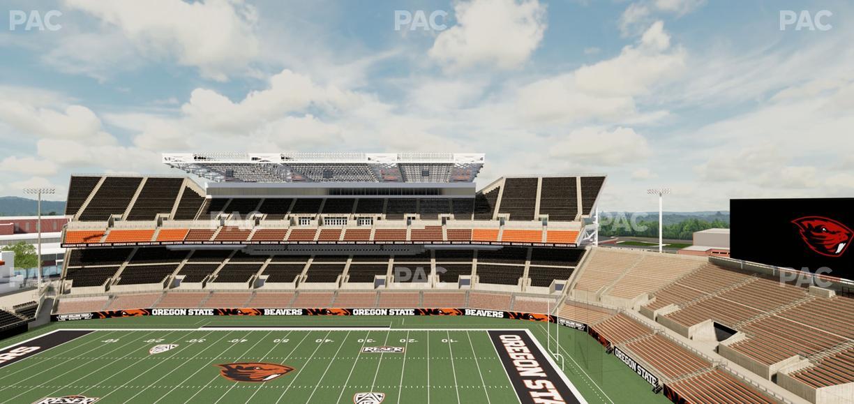 Reser Stadium - Section 329 Seat View