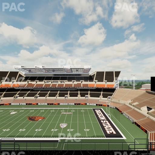 Reser Stadium - Section 329 Seat View