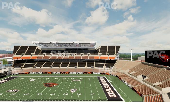 Reser Stadium - Section 329 Seat View