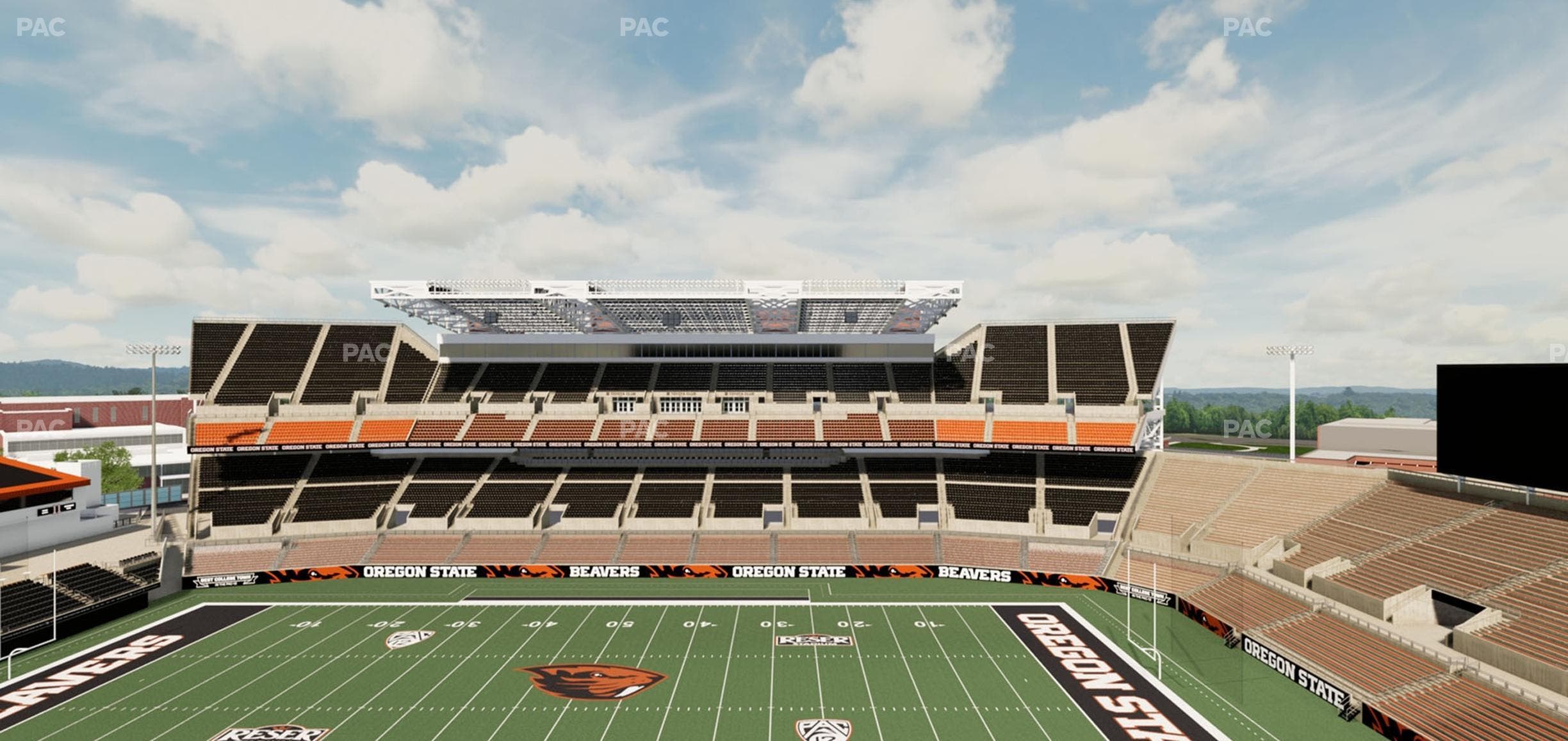 Reser Stadium - Section 331 Seat View