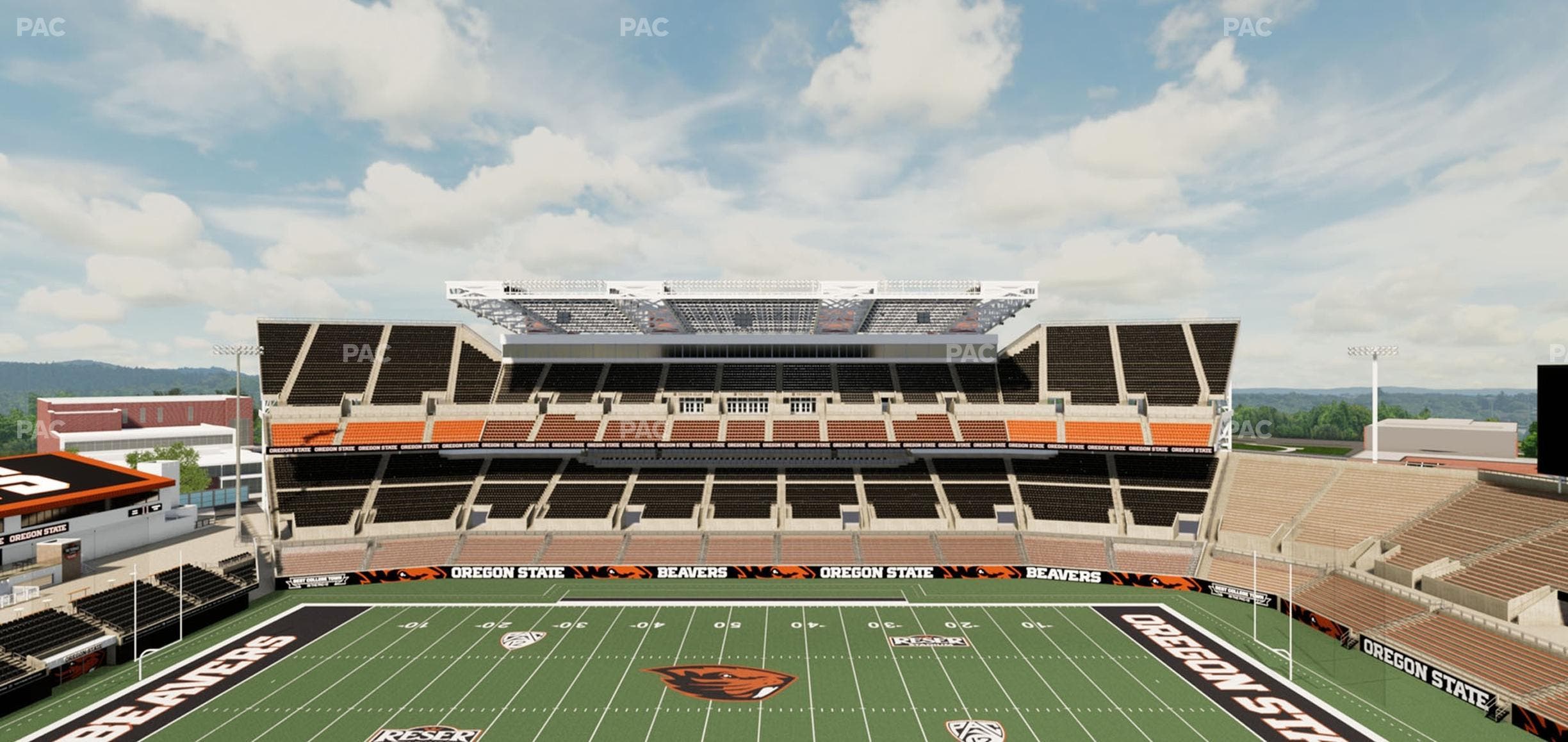 Reser Stadium - Section 331 Seat View