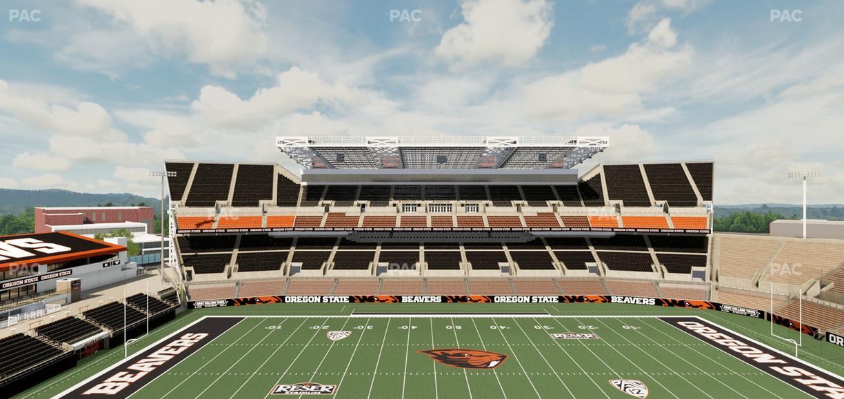 Reser Stadium - Section 332 Seat View