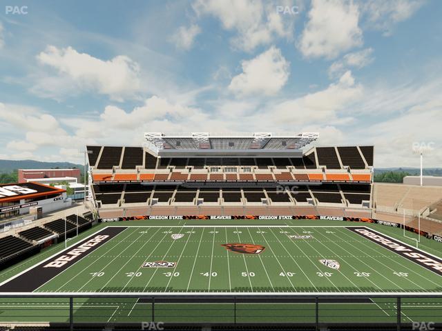 Reser Stadium - Section 332 Seat View