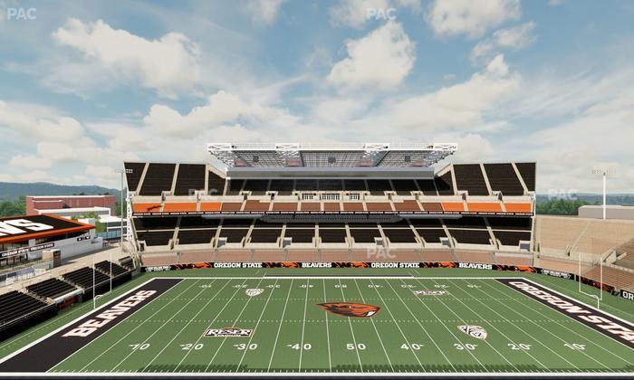 Reser Stadium - Section 332 Seat View