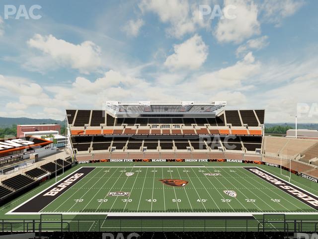 Reser Stadium - Section 332 Seat View