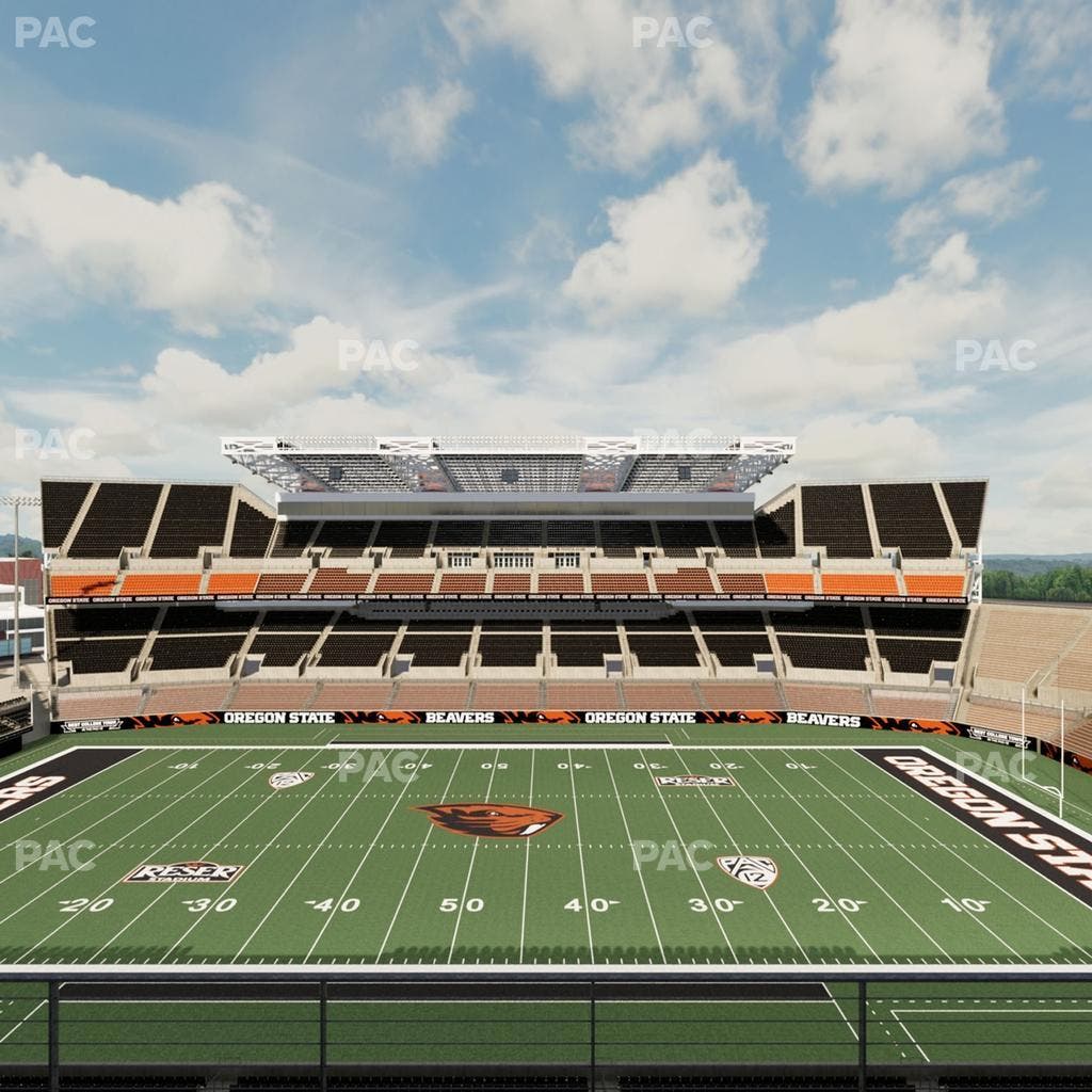 Reser Stadium - Section 332 Seat View