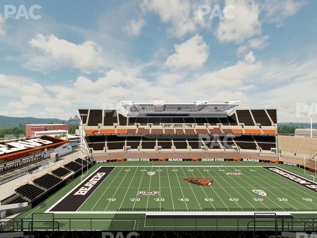 Reser Stadium - Section 333 Seat View