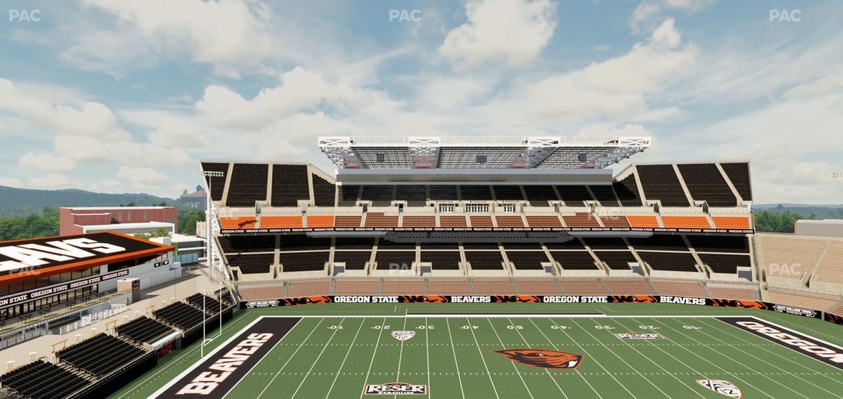 Reser Stadium - Section 333 Seat View