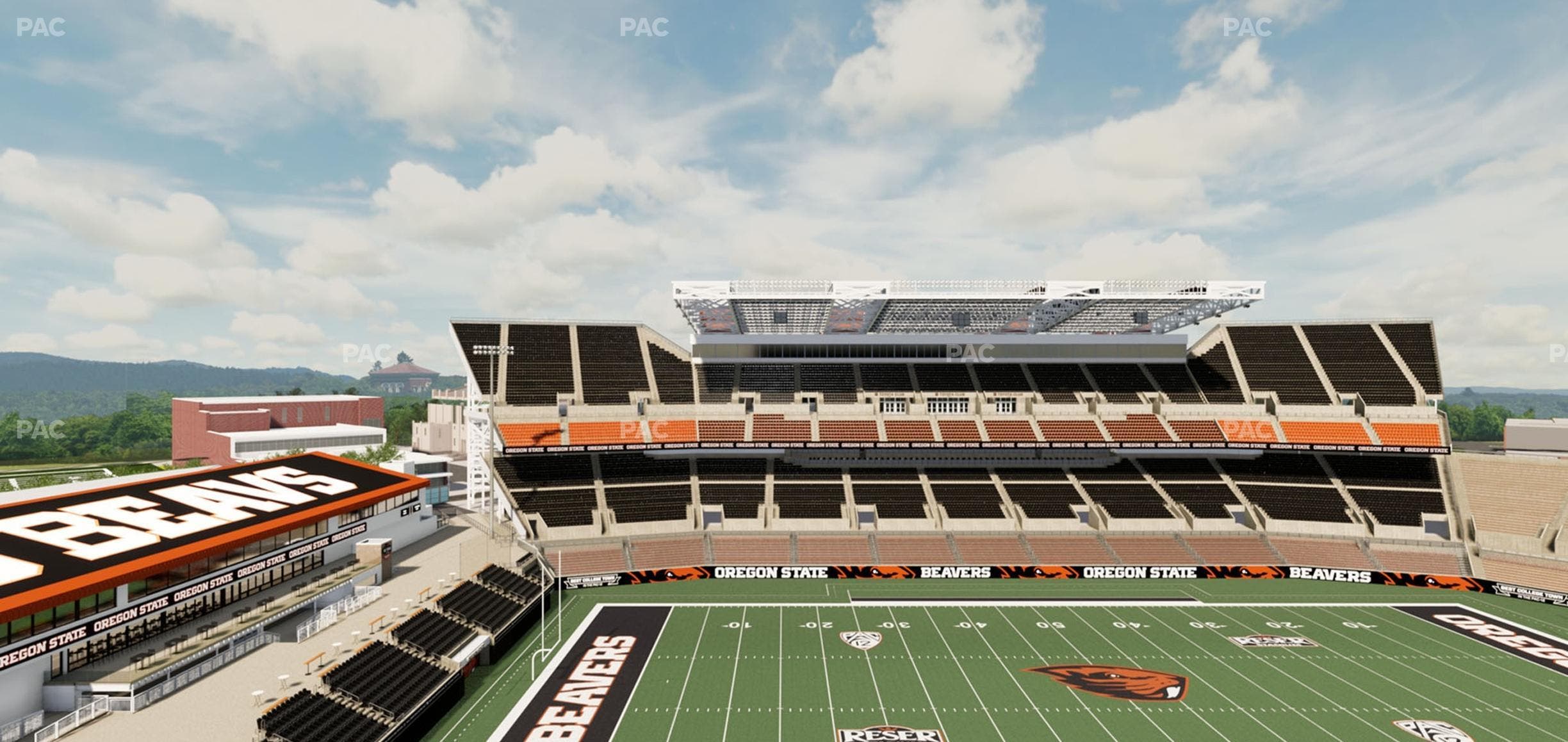 Reser Stadium - Section 334 Seat View