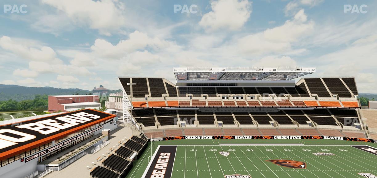 Reser Stadium - Section 335 Seat View