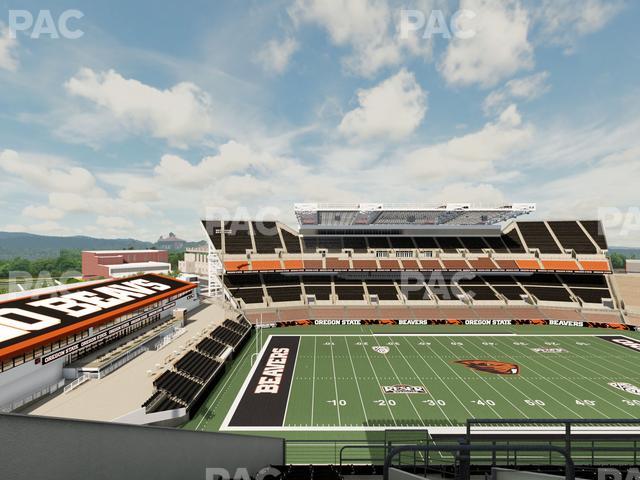 Reser Stadium - Section 335 Seat View