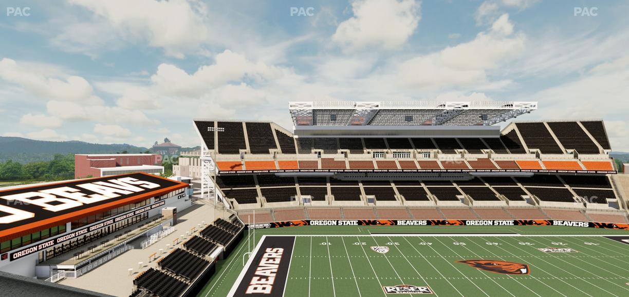 Reser Stadium - Section 335 Seat View