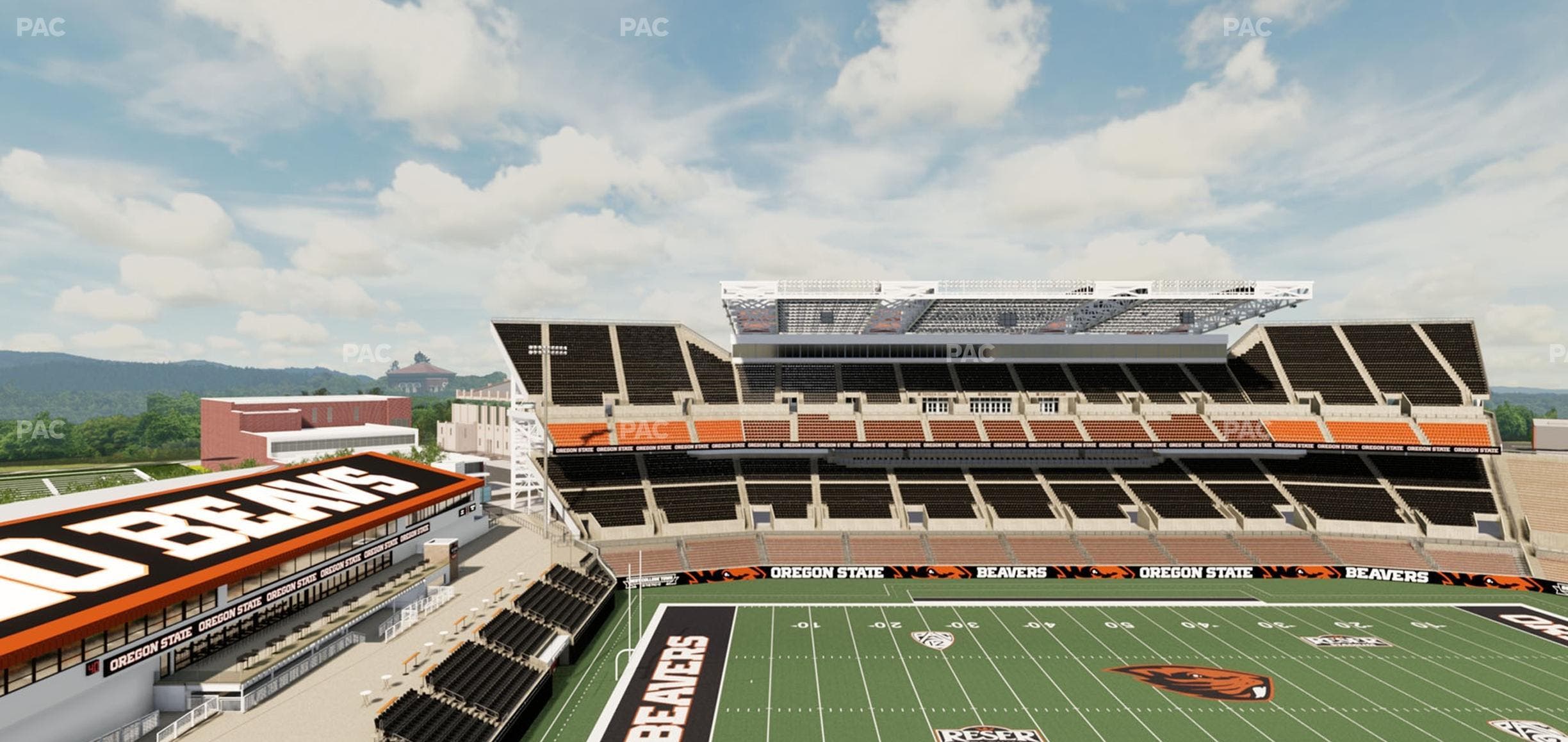 Reser Stadium - Section 336 Seat View