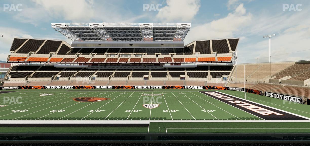 Reser Stadium - Section Box 1 Seat View
