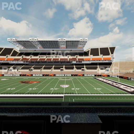 Reser Stadium - Section Box 1 Seat View