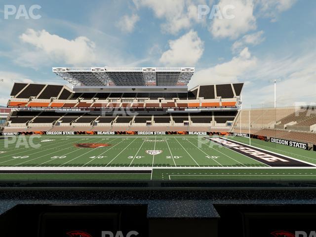Reser Stadium - Section Box 1 Seat View