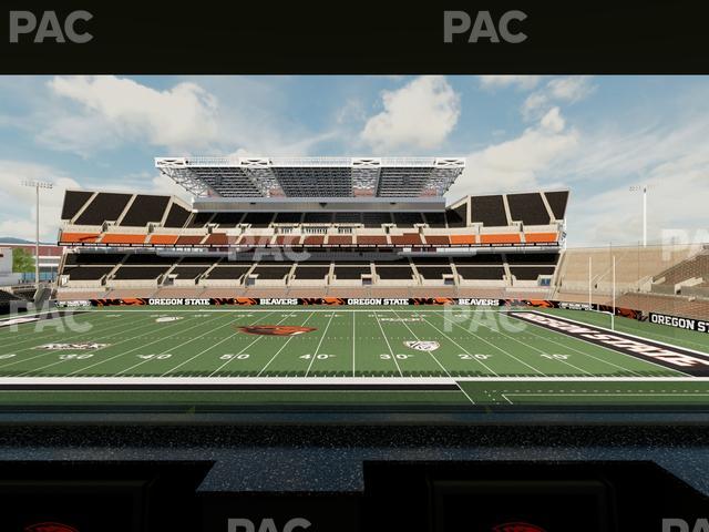 Reser Stadium - Section Box 10 Seat View