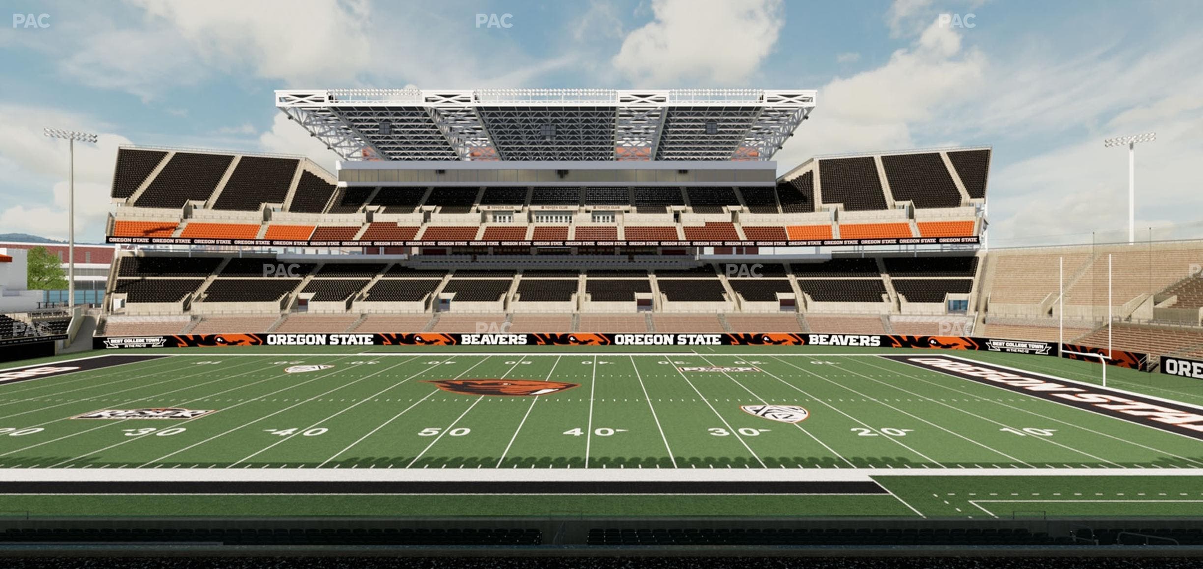 Reser Stadium - Section Box 12 Seat View
