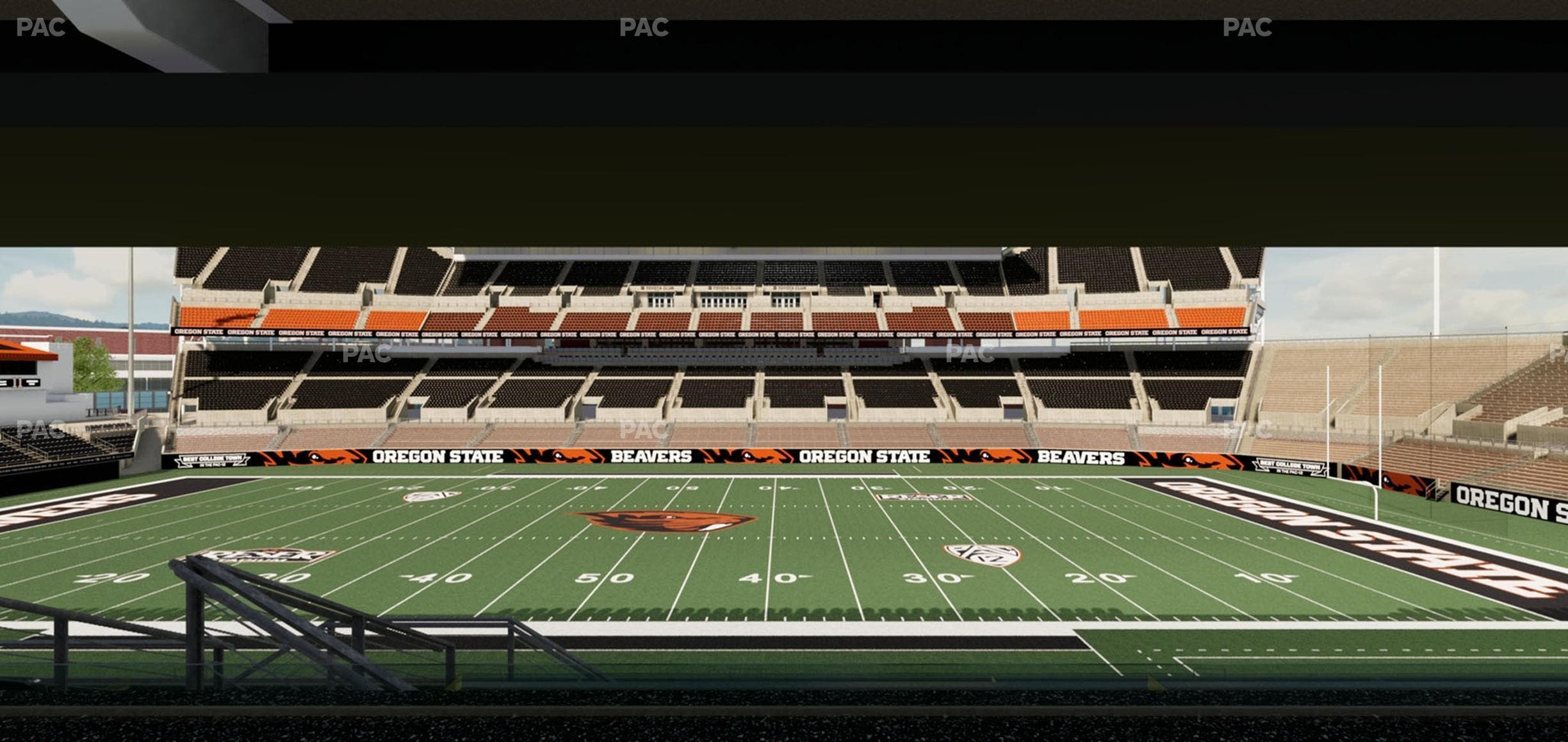 Reser Stadium - Section Box 14 Seat View