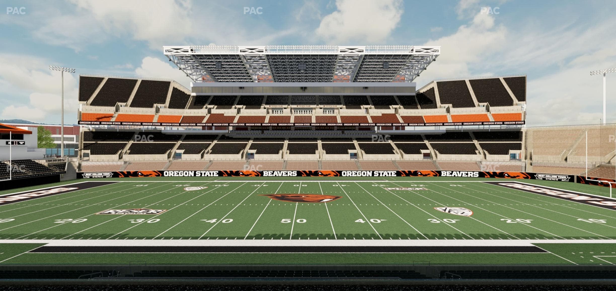 Reser Stadium - Section Box 16 Seat View