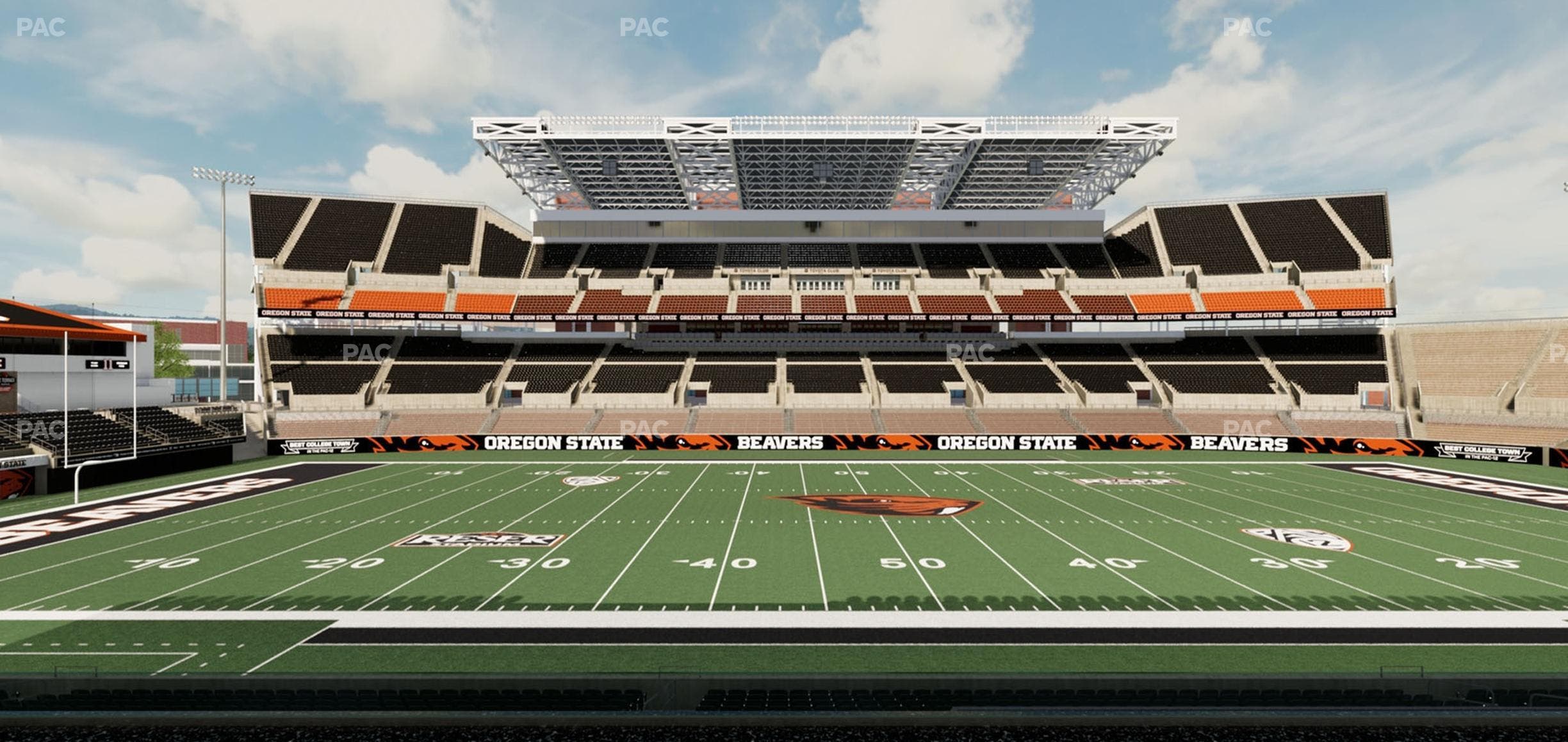 Reser Stadium - Section Box 18 Seat View