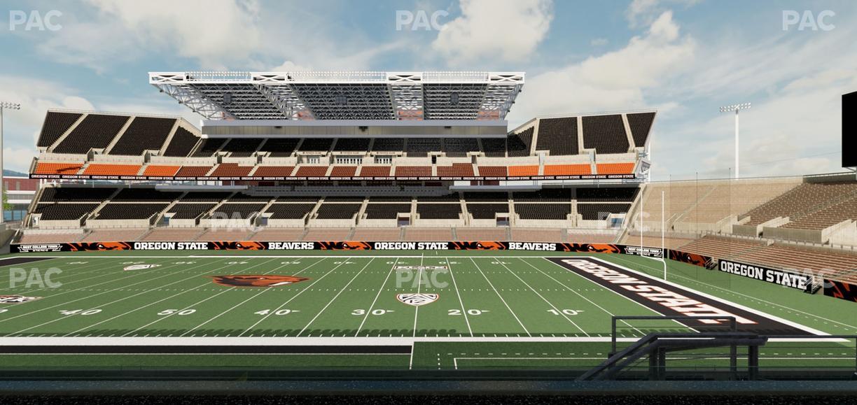 Reser Stadium - Section Box 2 Seat View