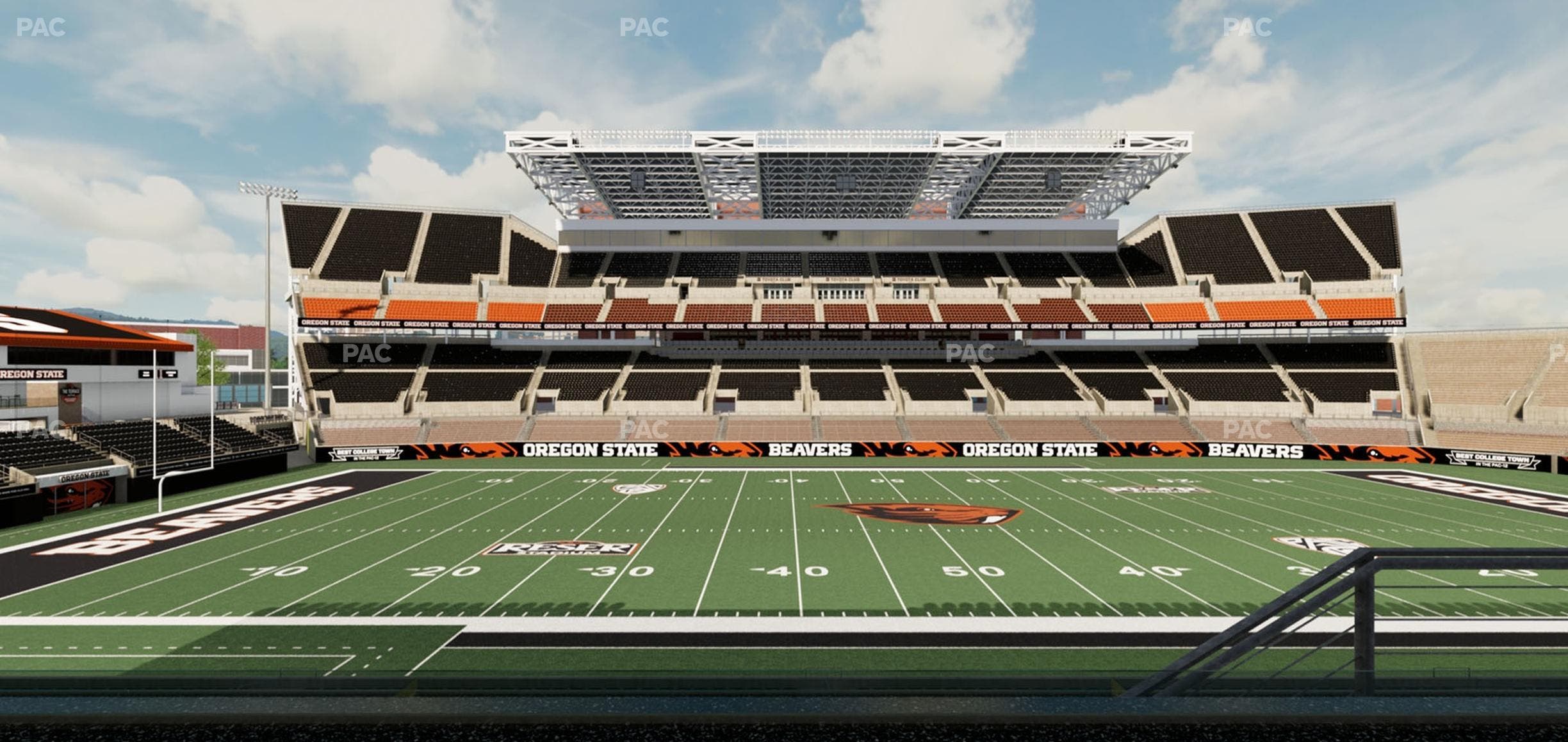 Reser Stadium - Section Box 20 Seat View